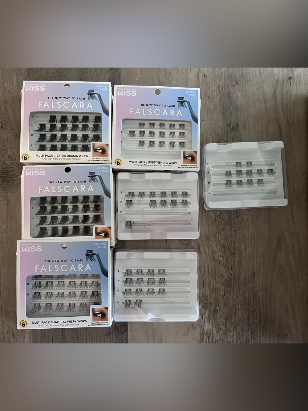 KISS Falscara Individual Lash Clusters